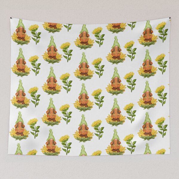Item preview, Lady Gnome and Sunflowers designed and sold by WildingClan.