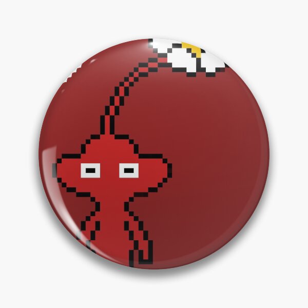 Item preview, Pikmin "Red Scribble" Design (Pixel Art) designed and sold by Charlzthebucket.