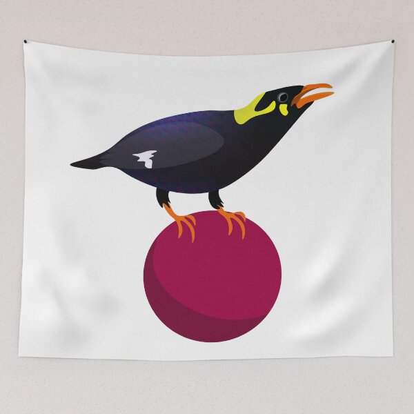 Item preview, Mynah Bird designed and sold by libraryrat.