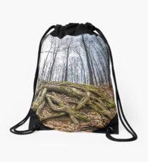 Forest landscape Drawstring Bag