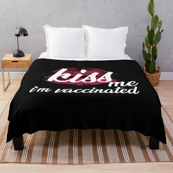 Item preview, KISS ME I'M VACCINATED, KISS ME BABY I'M VACCINATED designed and sold by VAN-DESIGN.