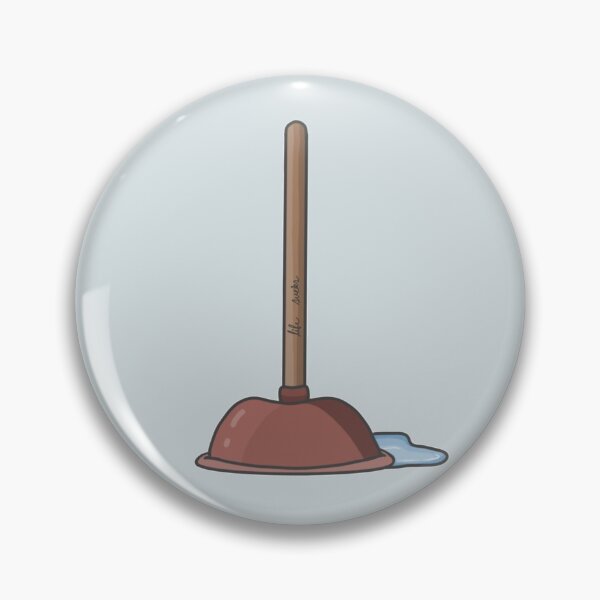 Item preview, “Life Sucks” Plunger designed and sold by bat-kisses.