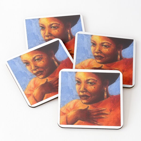 Item preview, Maya Angelou painting designed and sold by Carinocustoms.