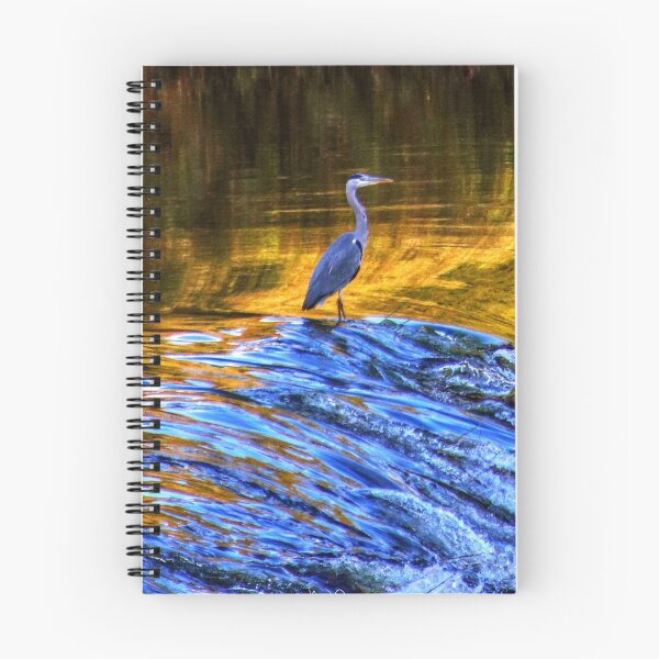 Item preview, Heron on the River Boyne - Design 100 designed and sold by LJWDesigns.