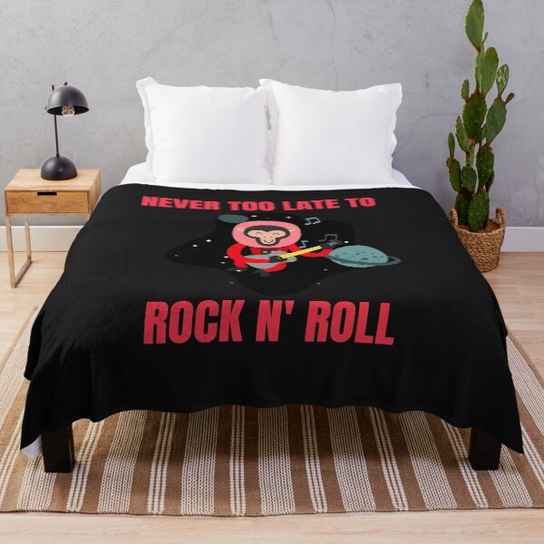 Item preview, Never too late to Rock n' Roll designed and sold by WowAllinOne.