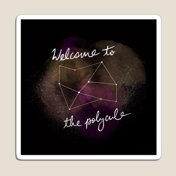 Welcome To The Polycule Magnet