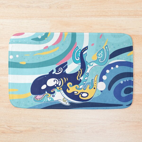 Item preview, The Great Ocean Beast - Orca Version designed and sold by Cosmopoliturtle.