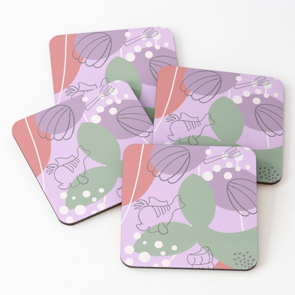 Item preview, Mermaid Abstract Aesthetic designed and sold by Candela Blush.