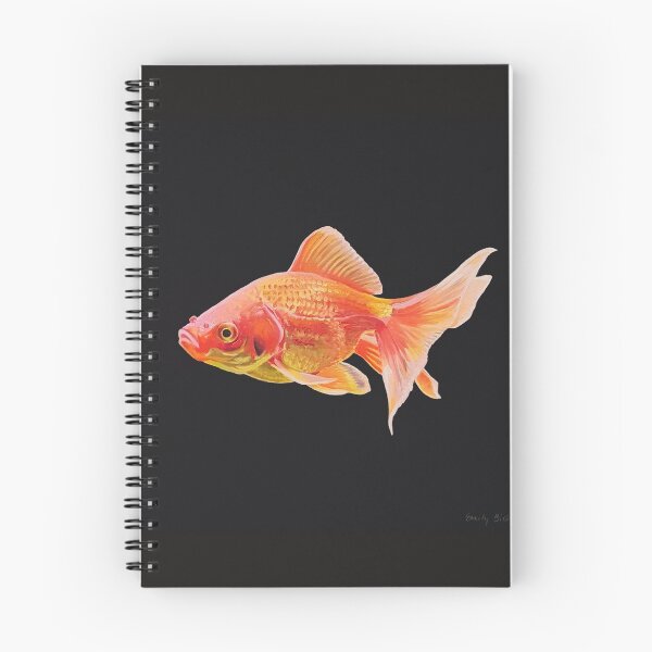 Item preview, Goldfish painting designed and sold by Emily Bickell.