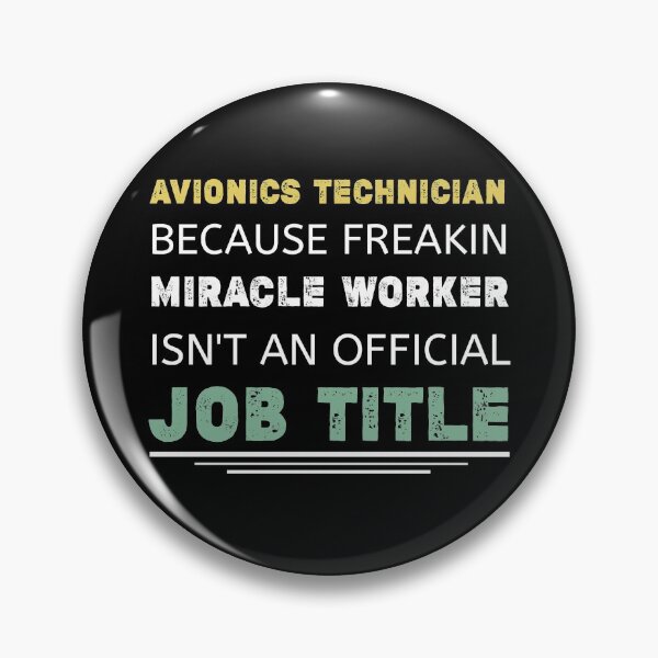 Item preview, Avionics Technician Job title,Avionics Technician training, Avionics profissional engineer gift idea  designed and sold by Essakhi12.