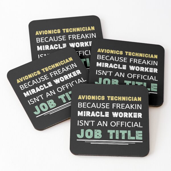 Item preview, Avionics Technician Job title,Avionics Technician training, Avionics profissional engineer gift idea  designed and sold by Essakhi12.
