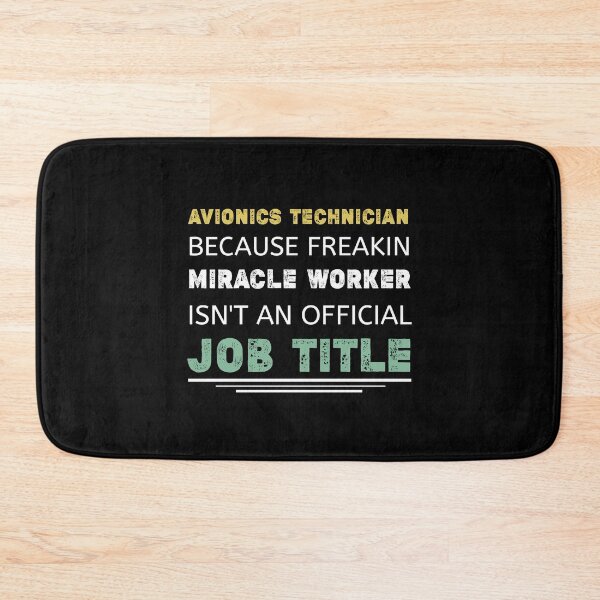 Item preview, Avionics Technician Job title,Avionics Technician training, Avionics profissional engineer gift idea  designed and sold by Essakhi12.