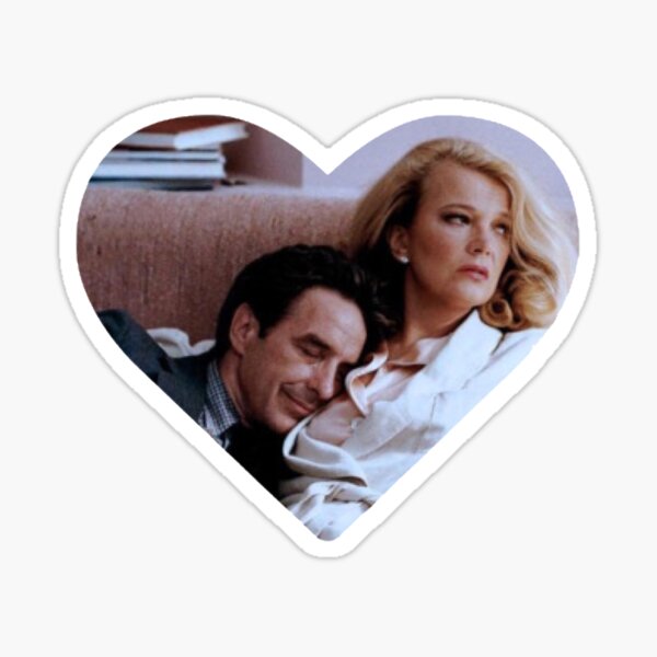 john & gena Sticker