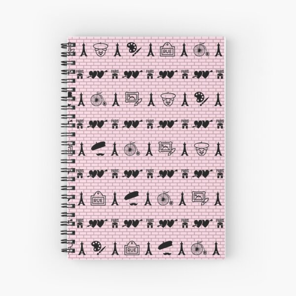 Paris Spiral Notebook