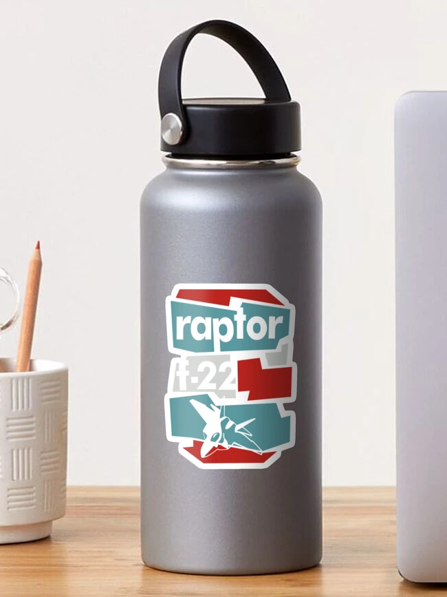 Thumbnail 1 of 3, Sticker, Go Raptor designed and sold by rustyredbubble.