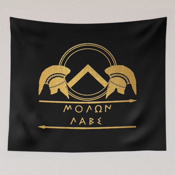 Item preview, Molon Labe (2) (on black) designed and sold by DotorEaon.