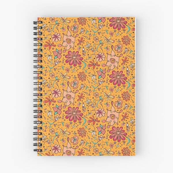 Item preview, Blossom Burst Yellow - Hand Drawn Floral Pattern designed and sold by DeAnne Bedier.