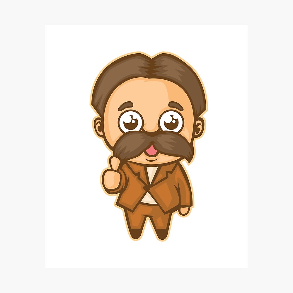 Kawaii Nietzsche - Japanese Style Philosopher Kawaii Nietzsche - Japanese Style Philosopher