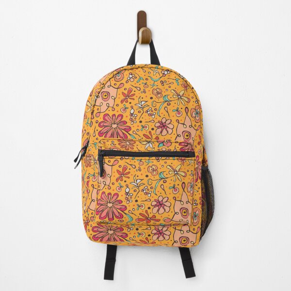 Item preview, Blossom Burst Yellow - Hand Drawn Floral Pattern designed and sold by DeAnne Bedier.