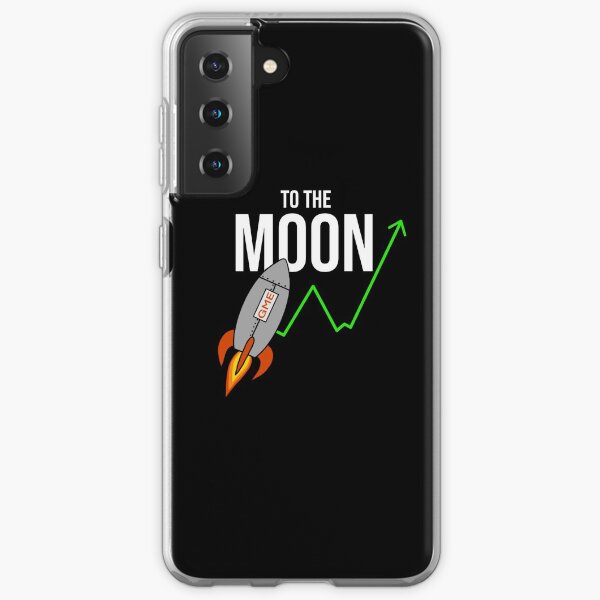 GameStop to the moon Funda blanda para Samsung Galaxy
