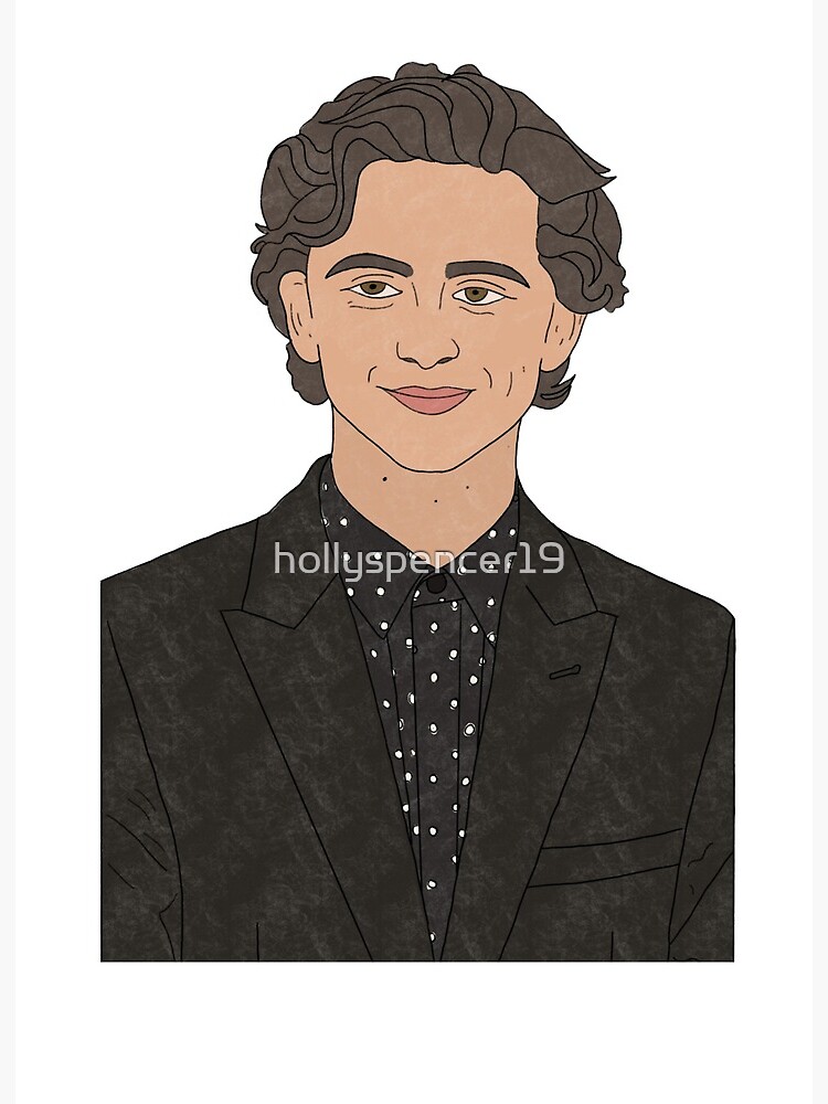 Timothee Chalamet Photoshoot | Art Board Print