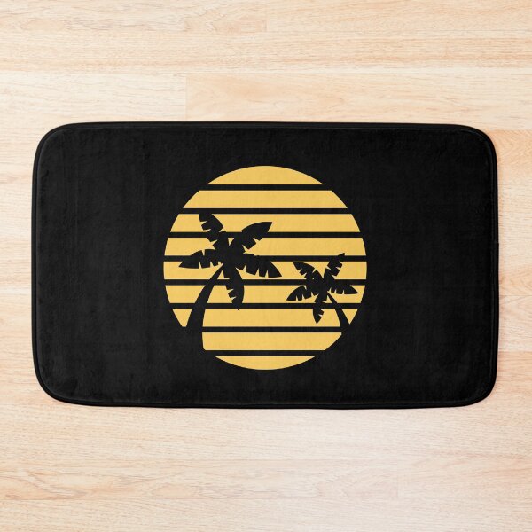 Item preview, Retro Golden Island Sunset designed and sold by friendlyspoon.