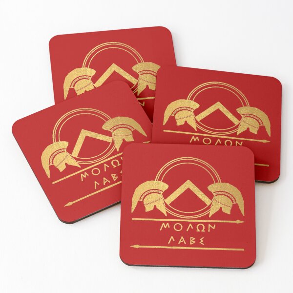 Item preview, Molon Labe (2) (on red) designed and sold by DotorEaon.