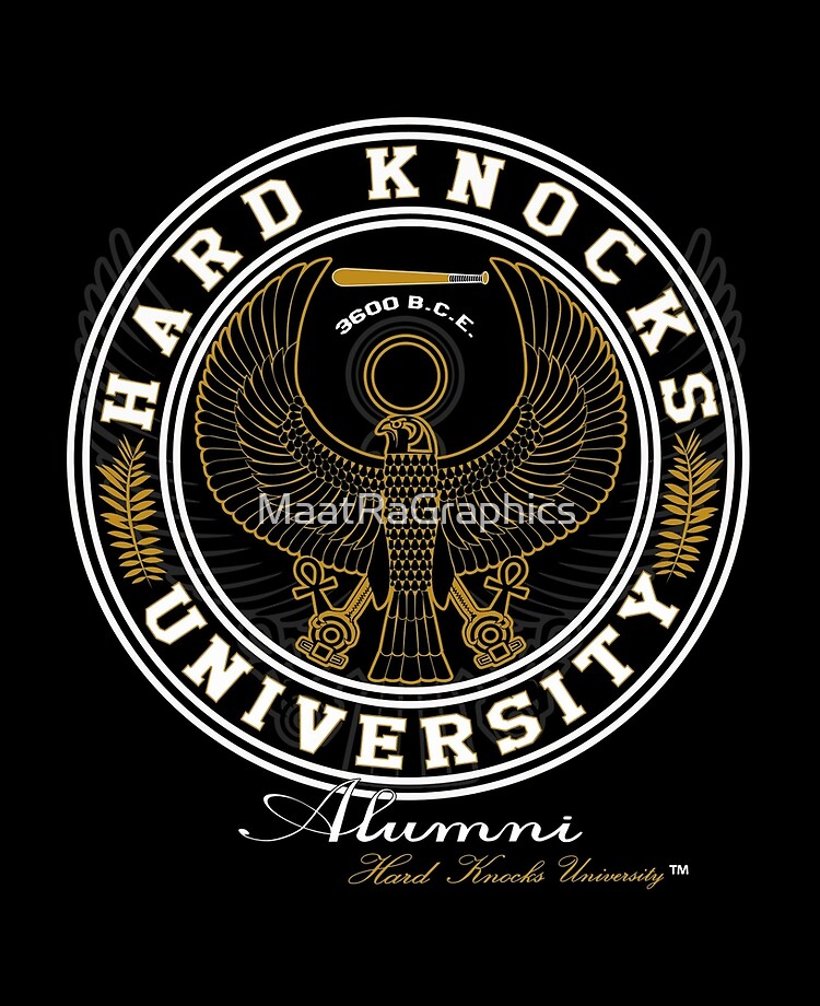 Hard Knocks University Ipad Case Skin By Maatragraphics Redbubble