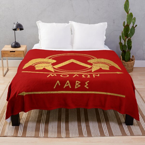 Item preview, Molon Labe (2) (on red) designed and sold by DotorEaon.