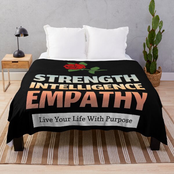 Item preview, Strength Intelligence Empathy - Live Your Life With Purpose designed and sold by jtechlimitless.
