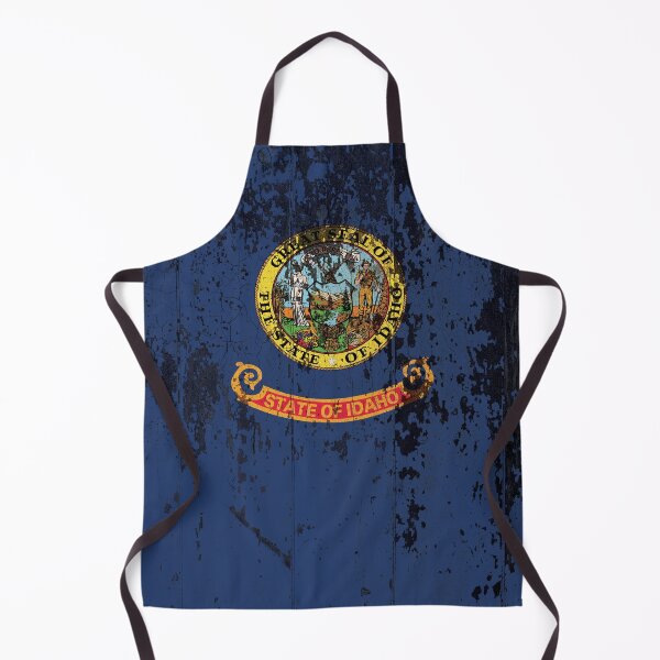 Item preview, Idaho Flag Rustic designed and sold by TRowanDesign.