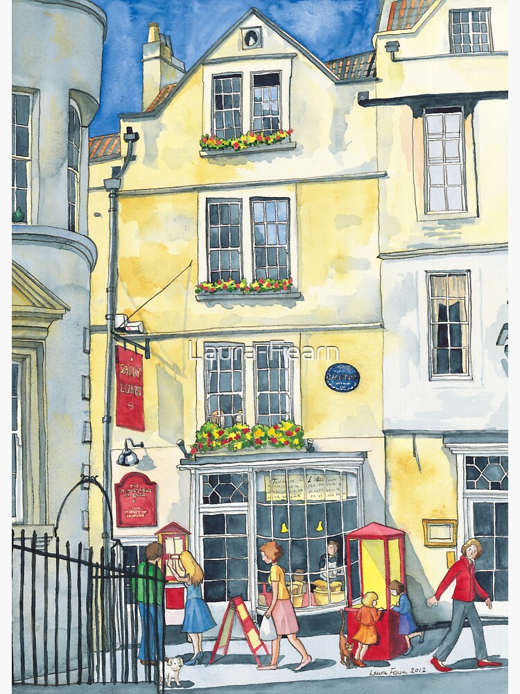 Sally Lunn's House, the oldest house in Bath. by Laura-Fearn
