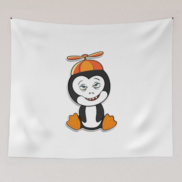 Item preview, Cute little devil pinguin kawaii designed and sold by creativedane.