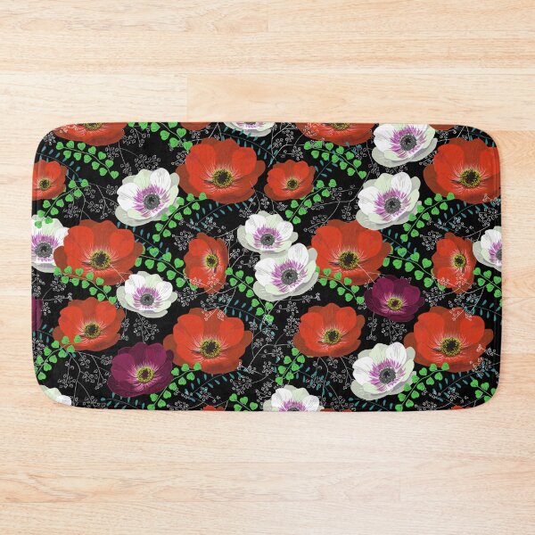 Item preview, Estampado de flores en colores otoñales designed and sold by Anis Illustration.