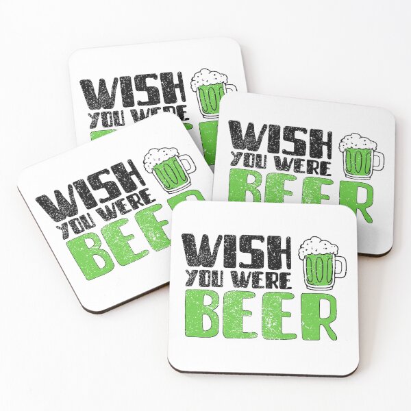 Item preview, Green Beer | Wish you were beer designed and sold by Petra Becker.