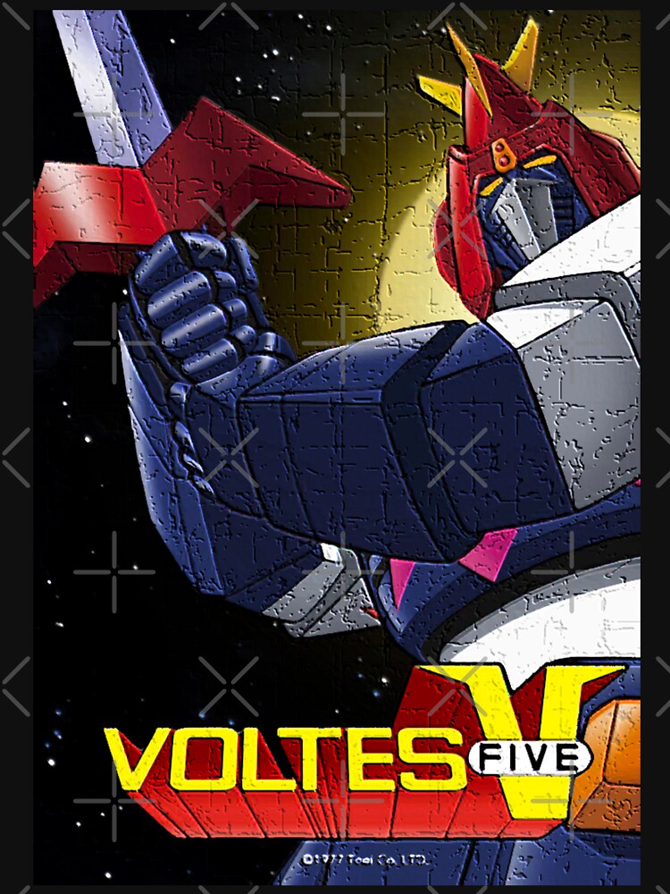 "Voltes V" T-shirt for Sale by mjpo21 | Redbubble | voltes t-shirts ...