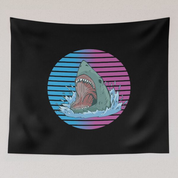 Item preview, Retro Sunset Shark designed and sold by friendlyspoon.