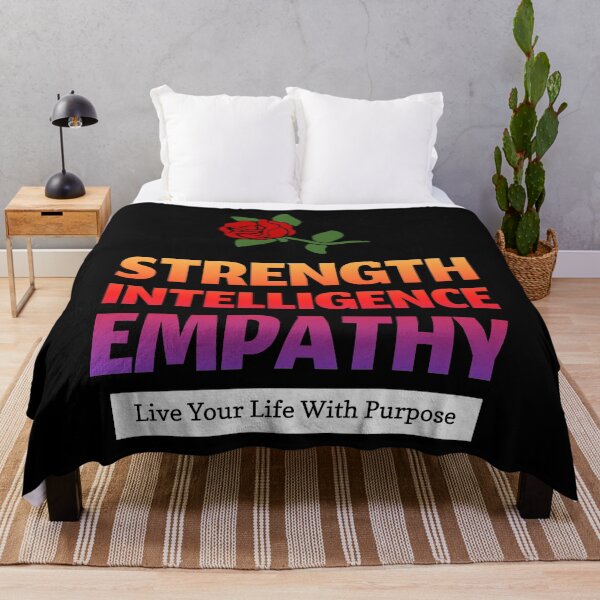 Item preview, Strength Intelligence Empathy - Live Your Life With Purpose designed and sold by jtechlimitless.