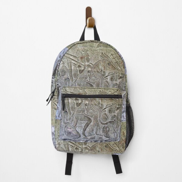 Item preview, Angkor Wat (Cambodia) Wall Carving Cavalry designed and sold by BeatPoet.