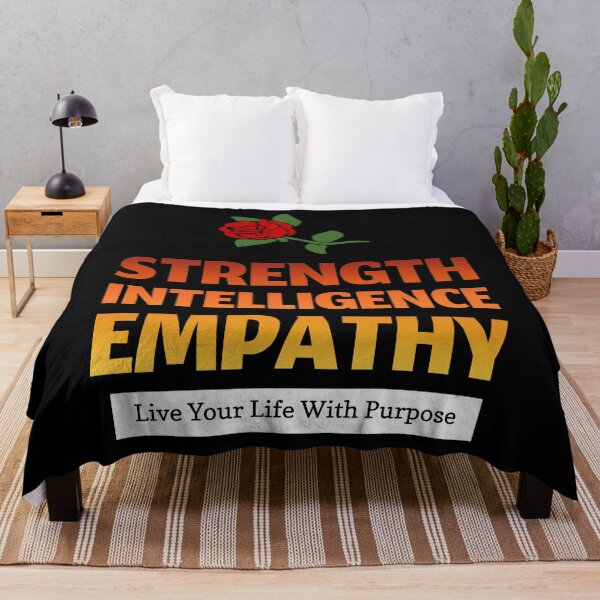 Item preview, Strength Intelligence Empathy - Live Your Life With Purpose designed and sold by jtechlimitless.