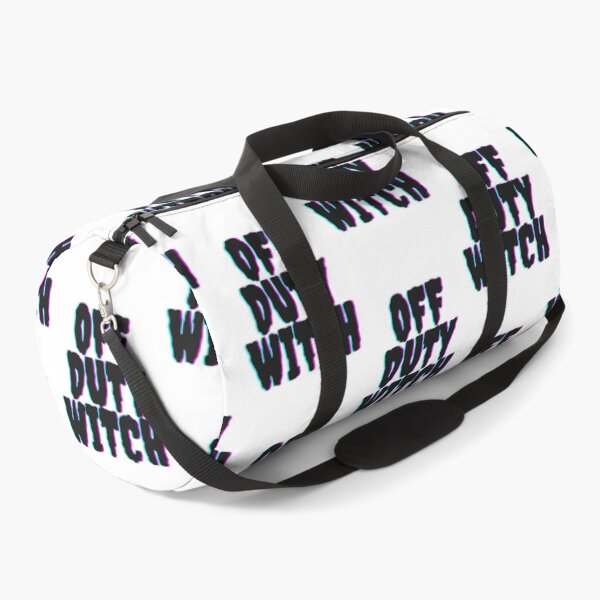 Item preview, Off Duty Witch Large 3D Font Glitch Print Design designed and sold by LittleIconShop.