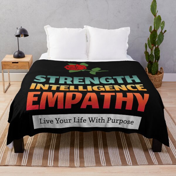Item preview, Strength Intelligence Empathy - Live Your Life With Purpose designed and sold by jtechlimitless.