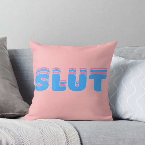 Item preview, Slut - Blue and Pink designed and sold by IntersectPhoto.