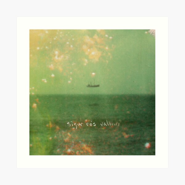 Sigur Ros - Arte de la portada del álbum Valtari Lámina artística