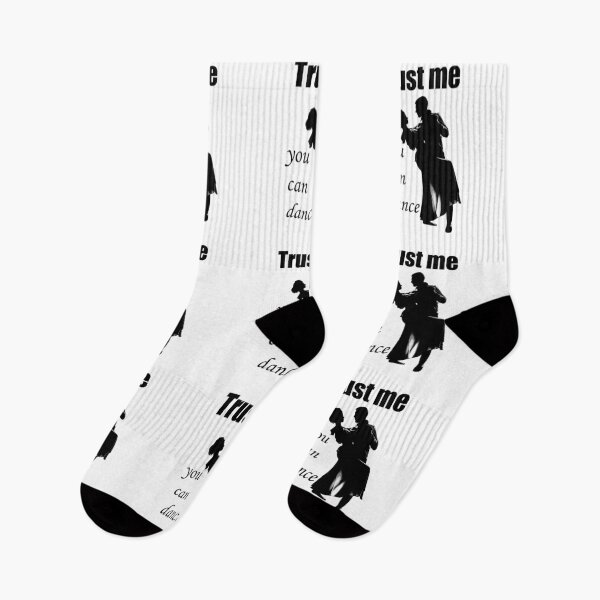 Item preview, Trust me you can dance, dancing couple silhouettes designed and sold by nataliavavilina.