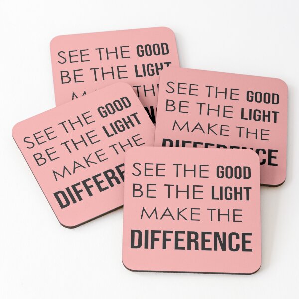 Item preview, See The Good Be The Light Make The Difference inspirational  designed and sold by BadrLuke01.