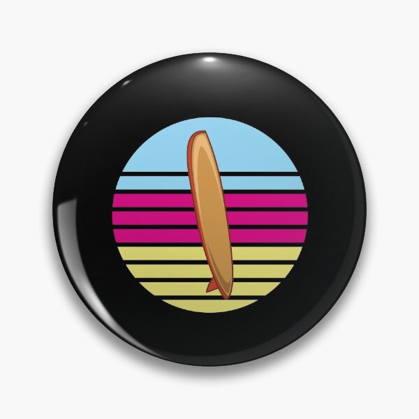 Item preview, Retro Sunset Surfboard designed and sold by friendlyspoon.