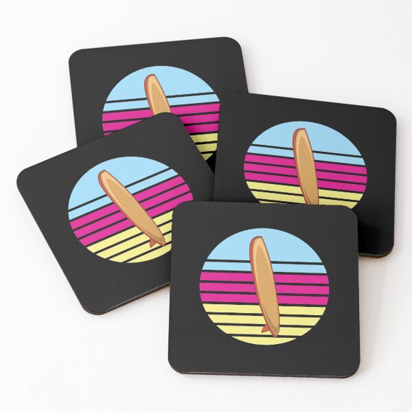 Item preview, Retro Sunset Surfboard designed and sold by friendlyspoon.