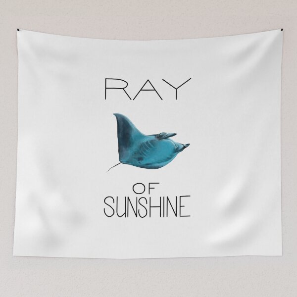 Item preview, Ray of Sunshine (Manta Ray) designed and sold by LauraWolfArtist.