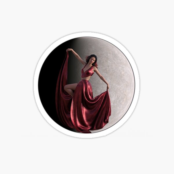 Moon Sticker